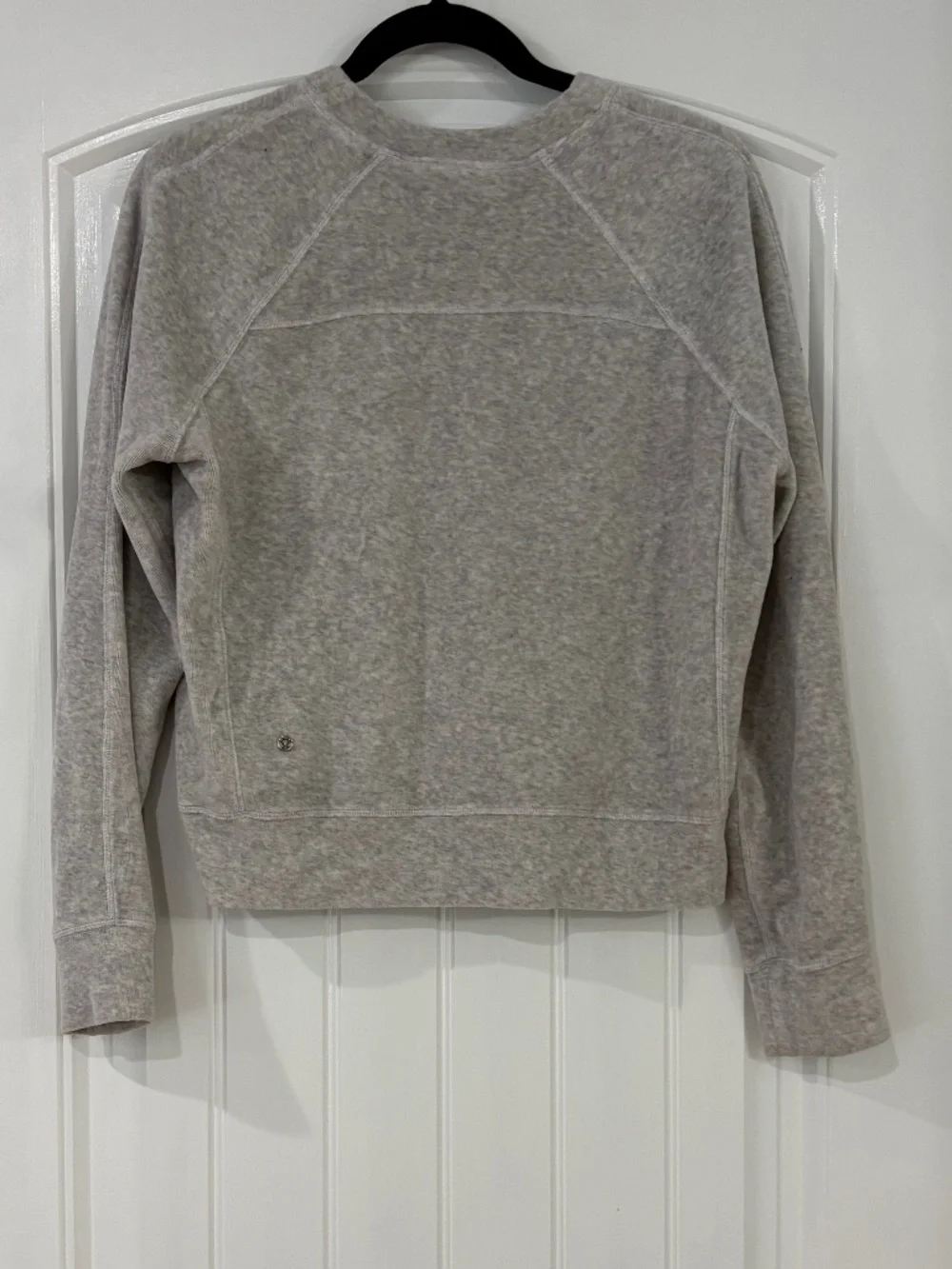 Lululemon Every Moment Crew Heathered Core Ultra Light Grey